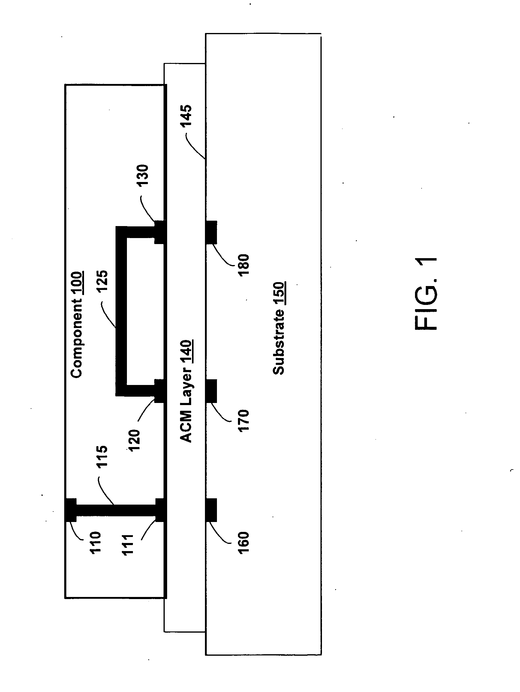 Electronic assembly with detachable components