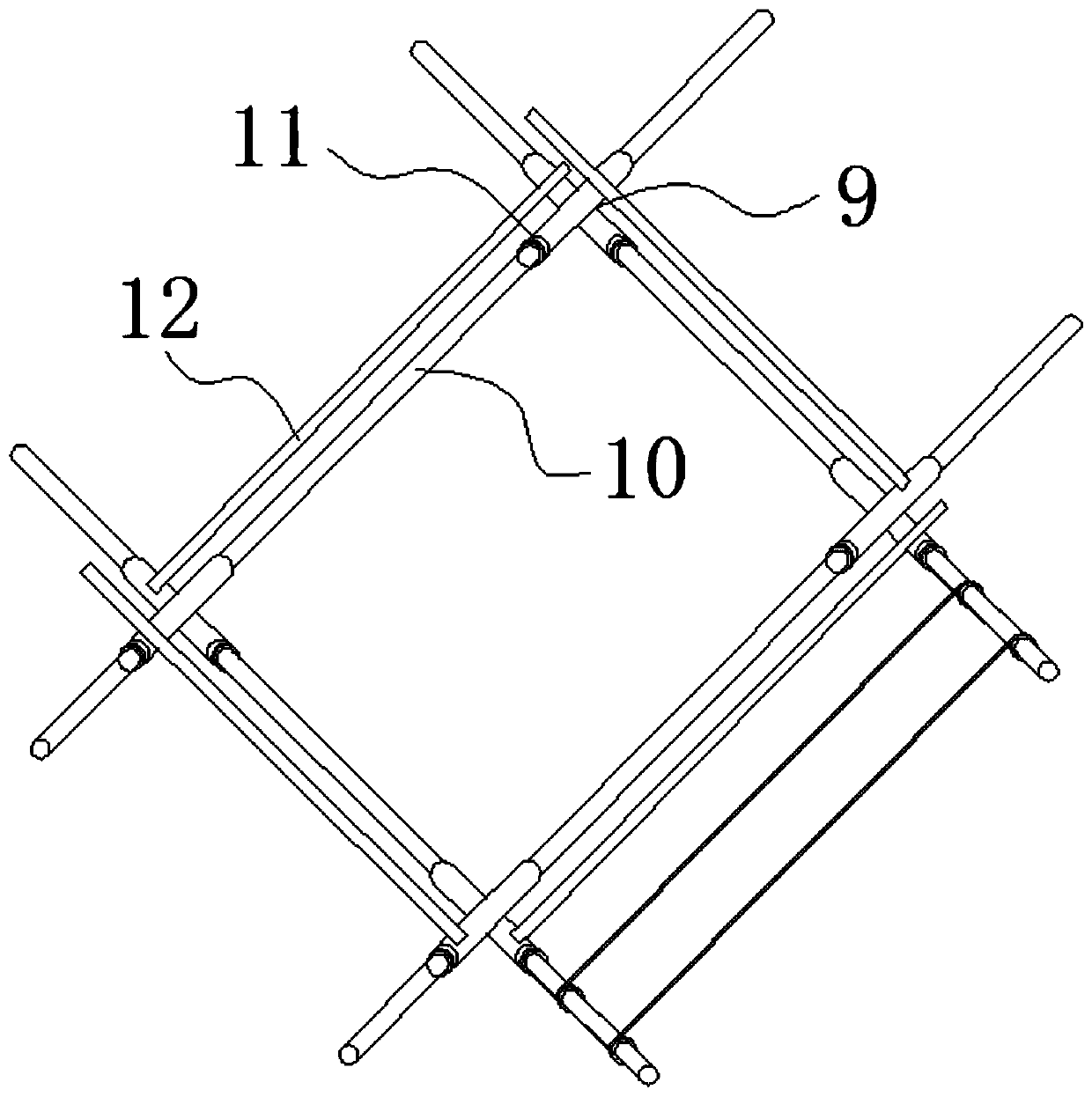 A detection method and detection device for the verticality of a tapered column