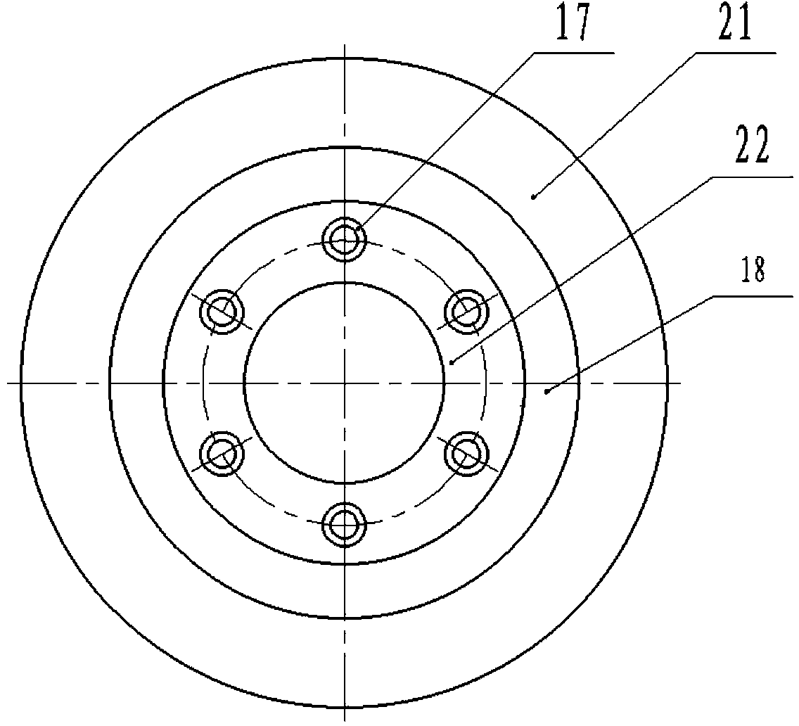 Compact type annular axial high accuracy positioning and clamping mechanism, and using and manufacturing method thereof