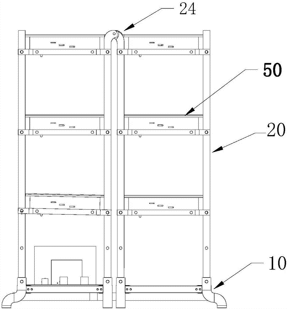 Self-stabilization type intelligent vegetable machine