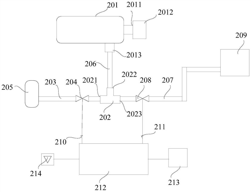 Air inlet and exhaust device