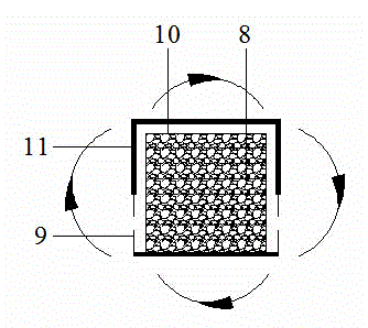 Novel magnetic biological filtration pool