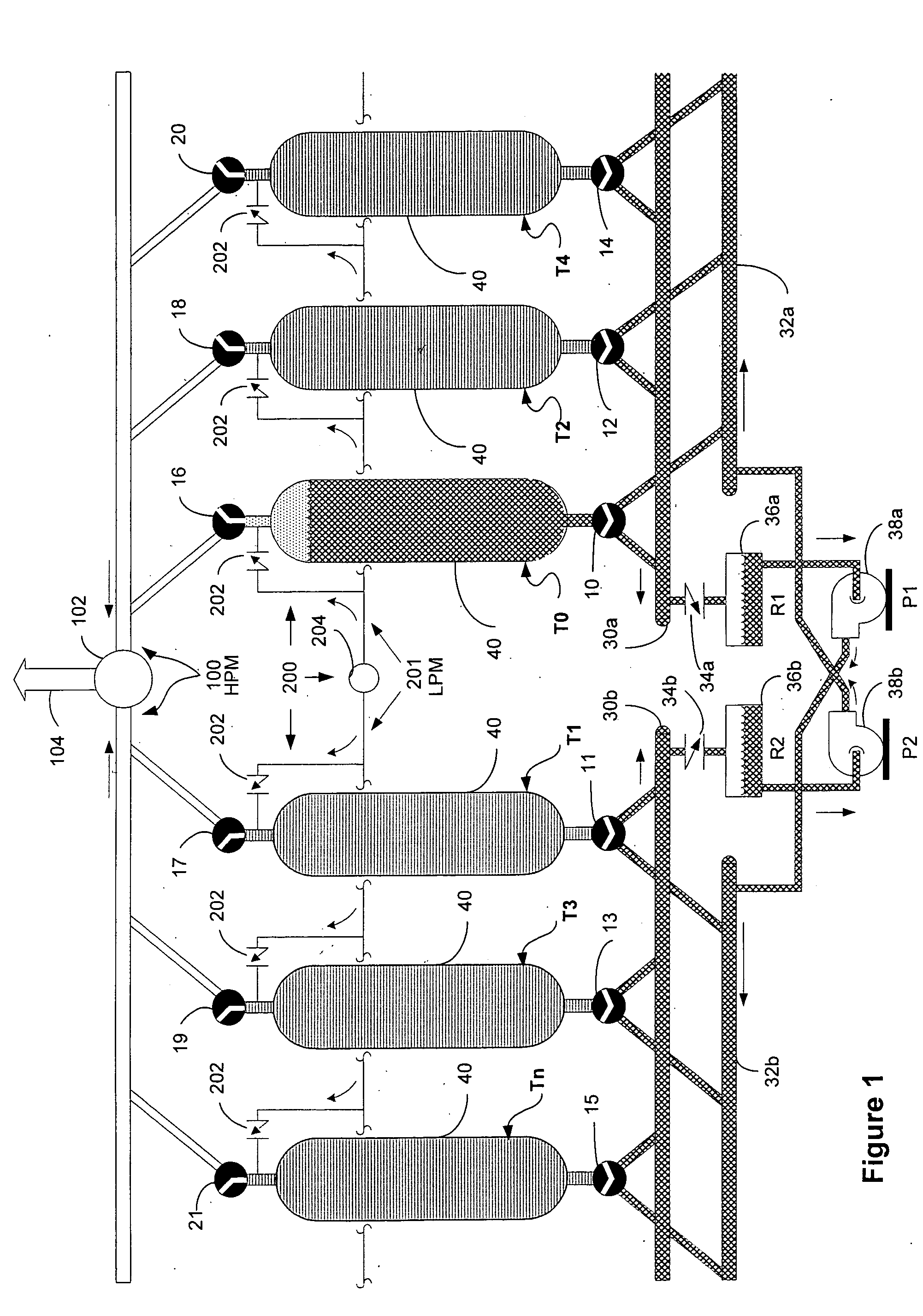 Liquid displacement shuttle system and method