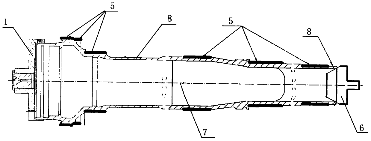 Alignment tool capable of achieving cylindrical grinding on long-axis-type part and using method of alignment tool