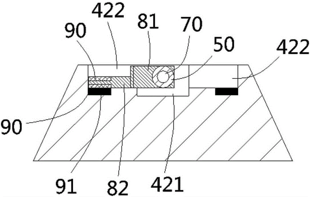 Heat radiation transfer line for detection of integrated circuit board