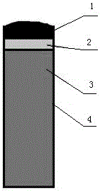 Igniting packaging powder head based on self-propagating reaction and packaging method thereof