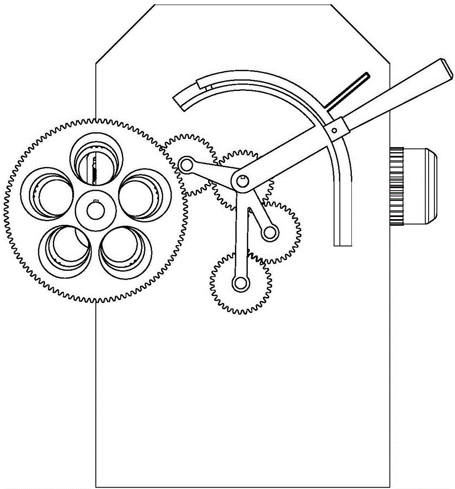 Grounding wire winding device adapted to various specifications of grounding wires