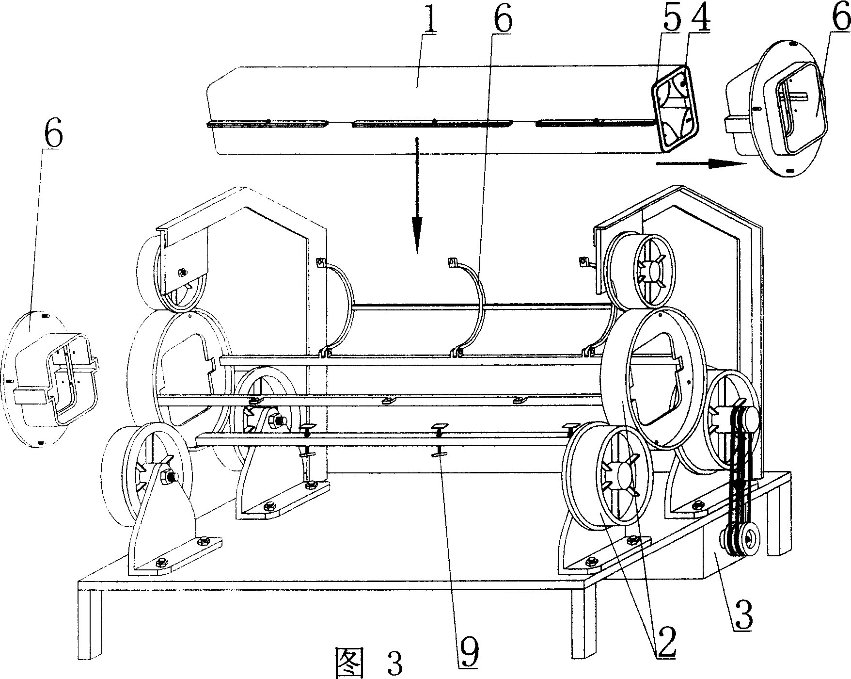 Centrifugal shaping tool