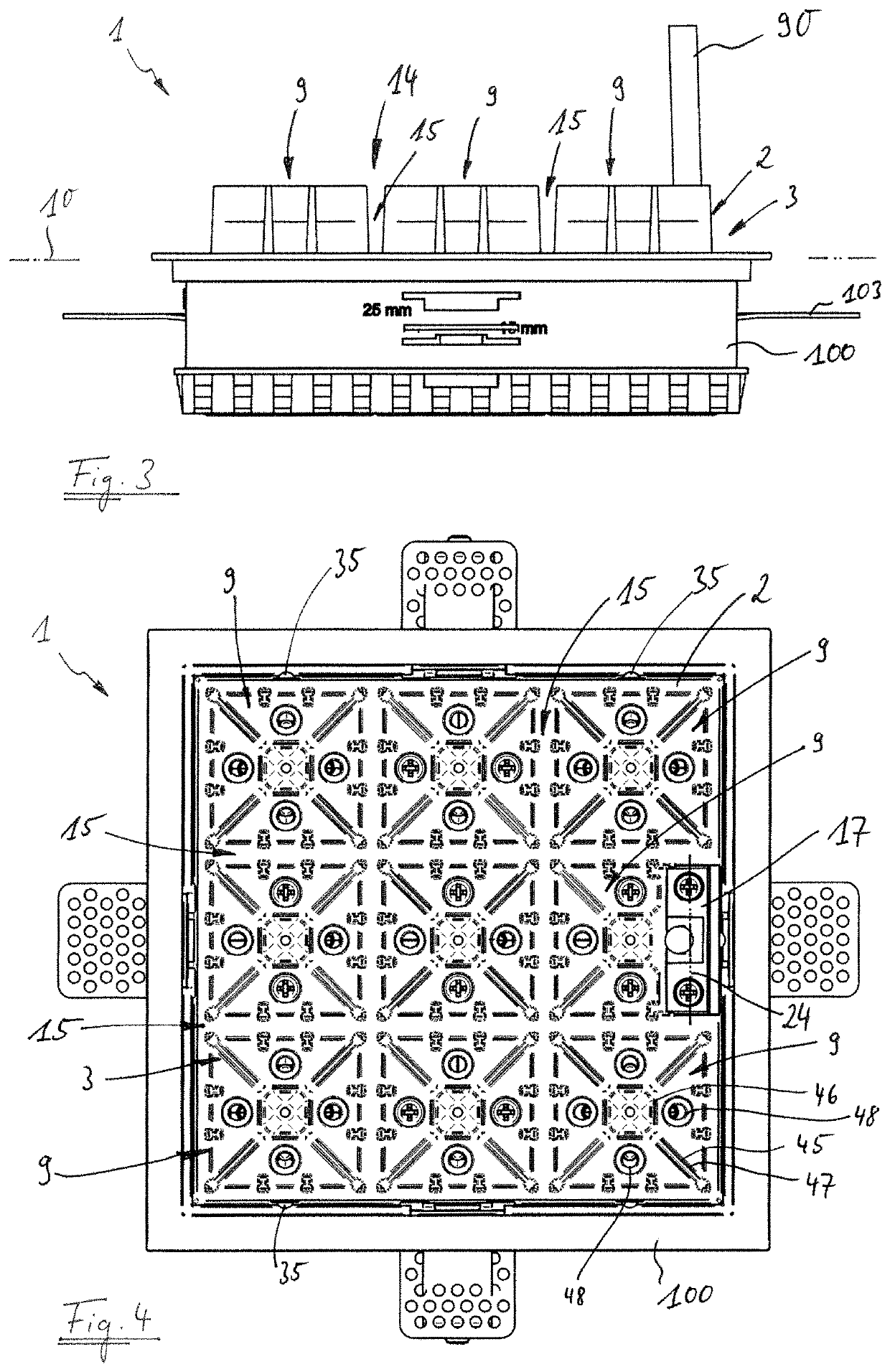 Luminaire, housing component for a luminaire and method for producing a luminaire