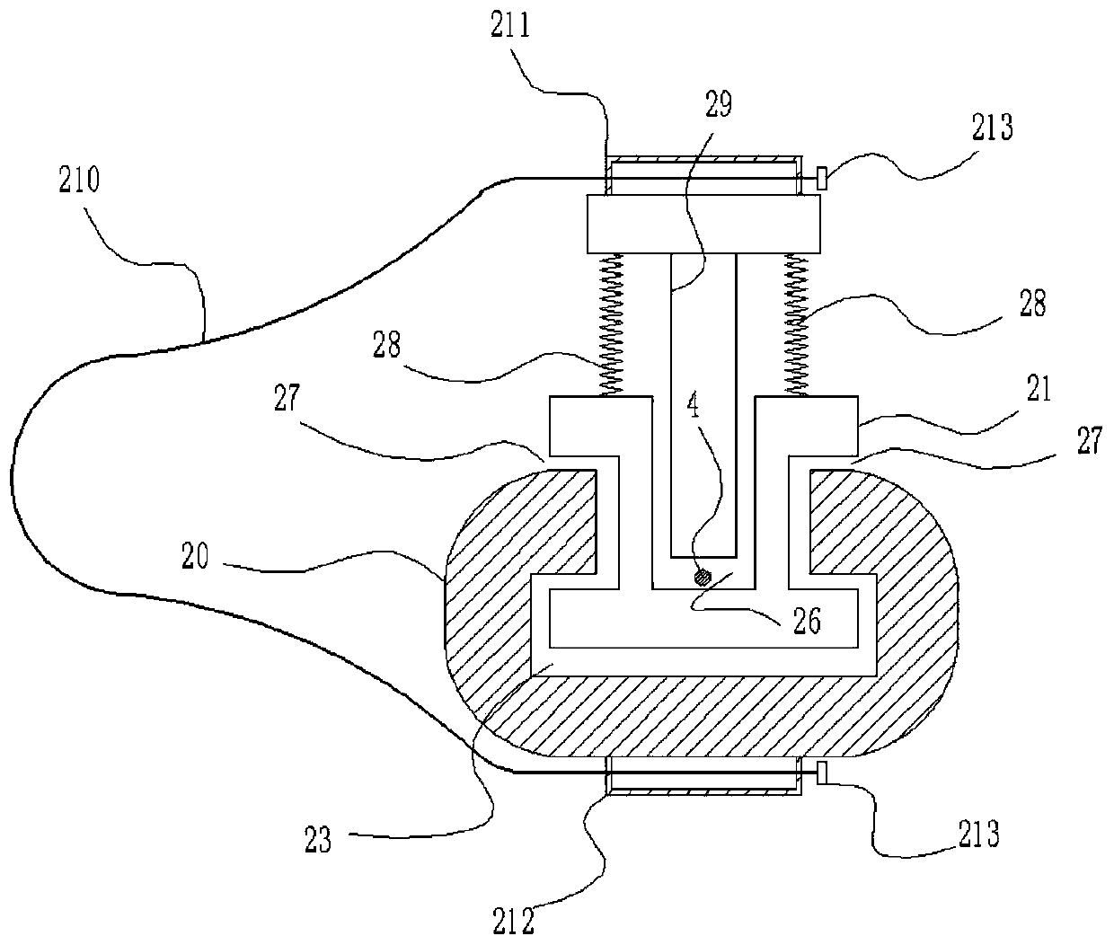 A needle-shaped minimally invasive interventional intubation device for cholangiopancreatography