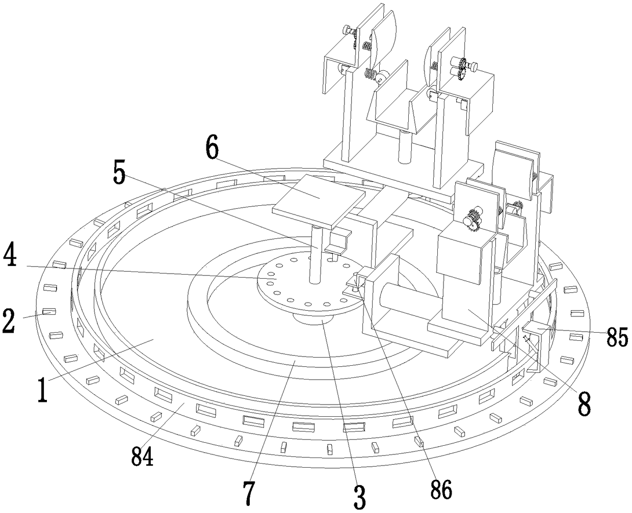 Apparatus for fixing a power bus slot