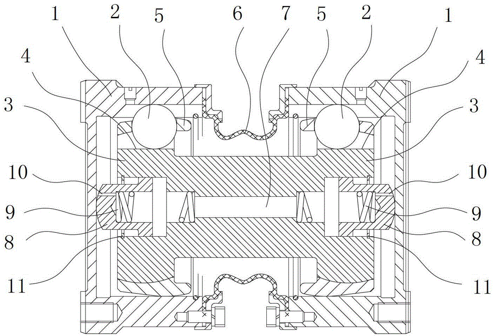 Duplex constant-speed driving shaft