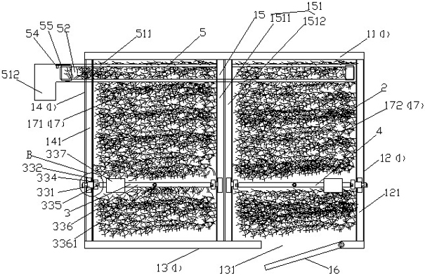 An integrated ecological chicken house system and its application method