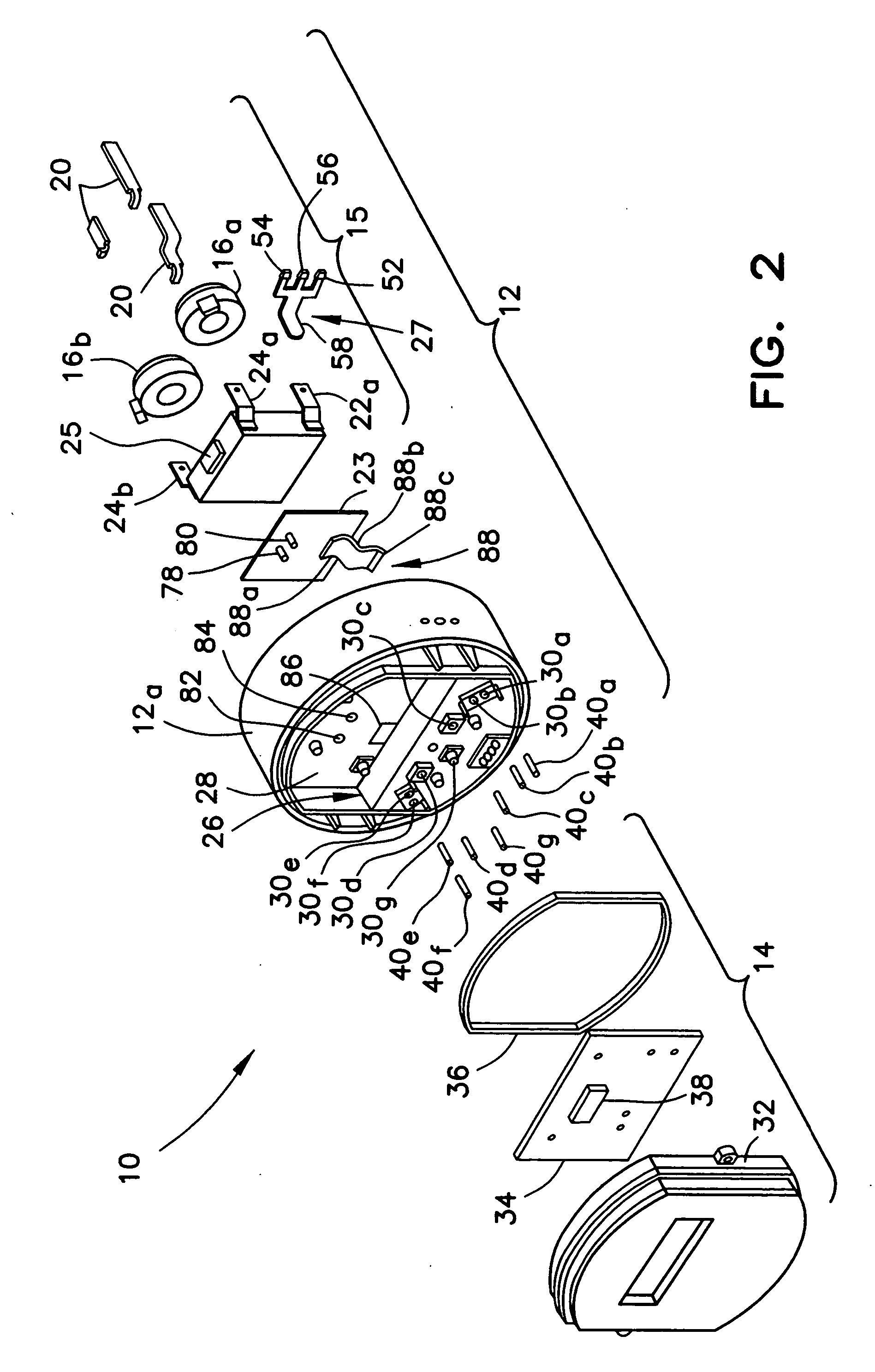 Electrical service disconnect in a modular meter