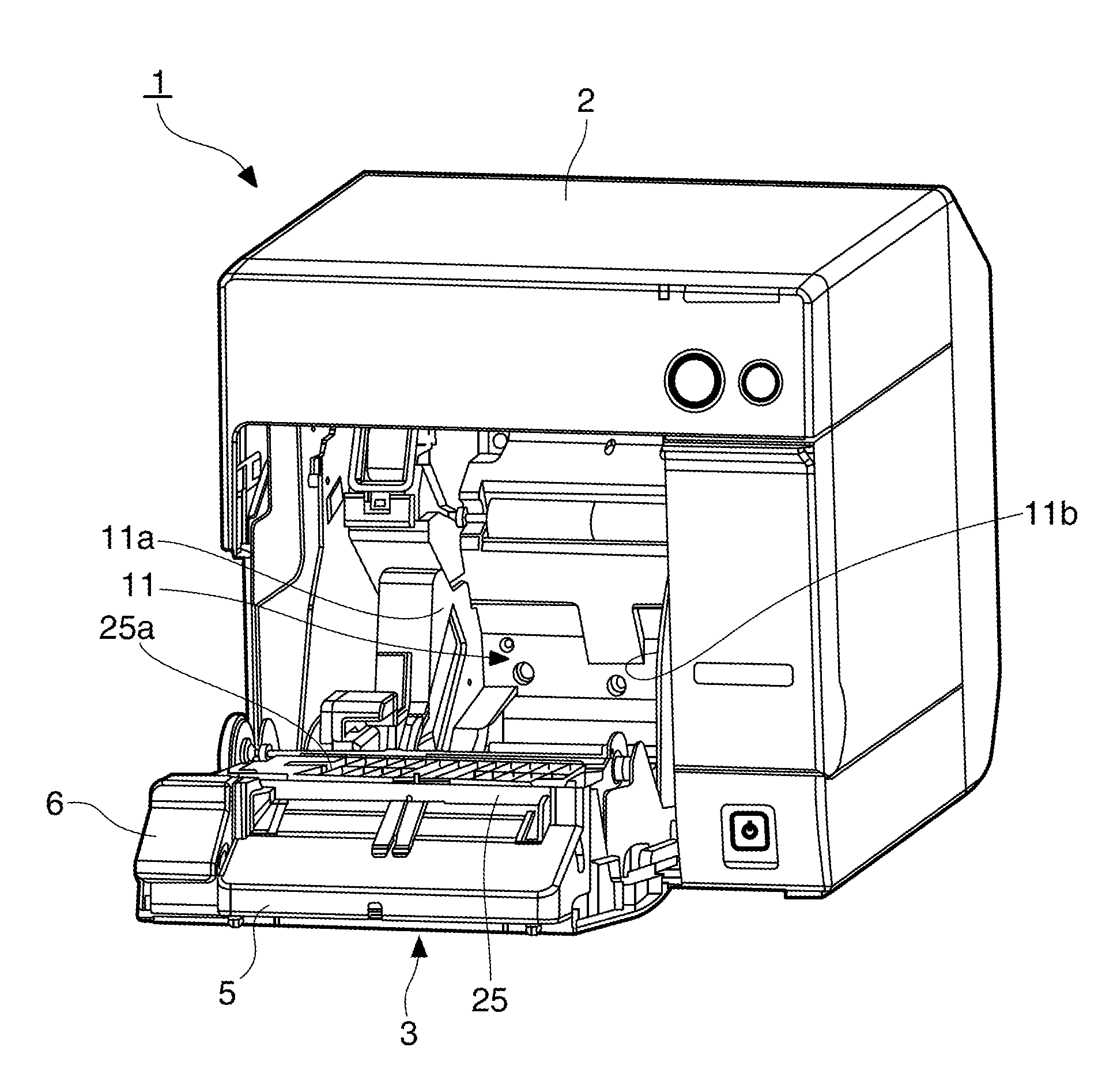 Vacuum Platen Mechanism and Fluid Droplet Discharge Device