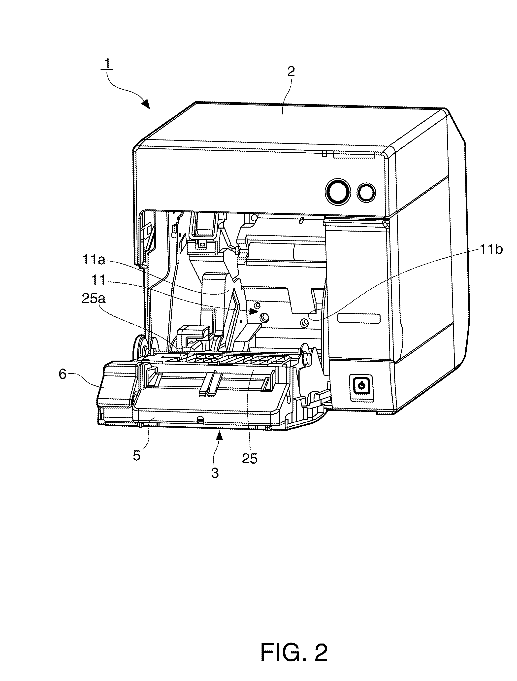 Vacuum Platen Mechanism and Fluid Droplet Discharge Device