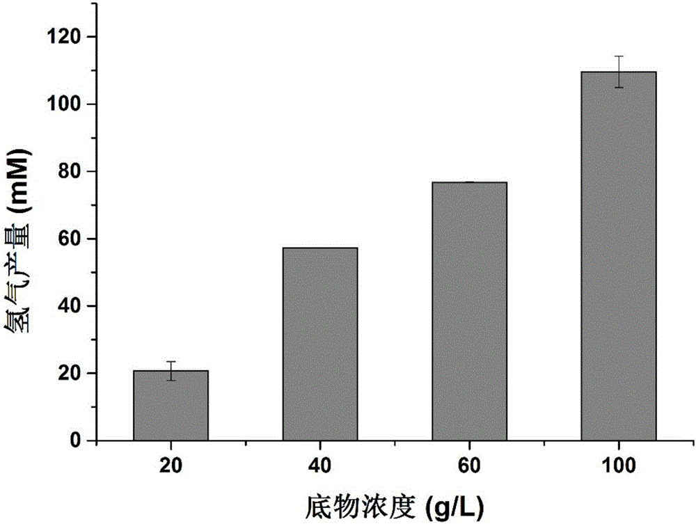 Method for generating hydrogen directly by non-detoxified acid pretreatment lignocellulose and application