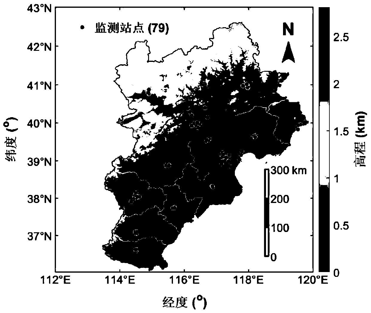 Regional PM2.5 remote sensing inversion model fusing fine particulate matter concentration data