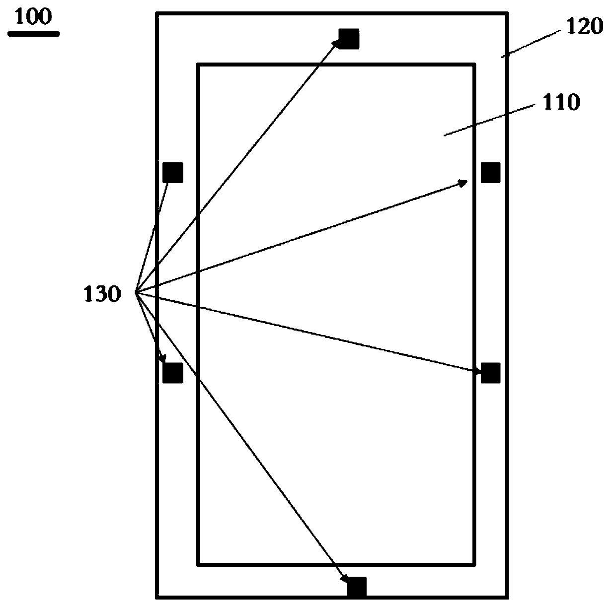 Screen component of intelligent terminal, intelligent terminal, screen pressure sensing detection method and computer readable storage medium