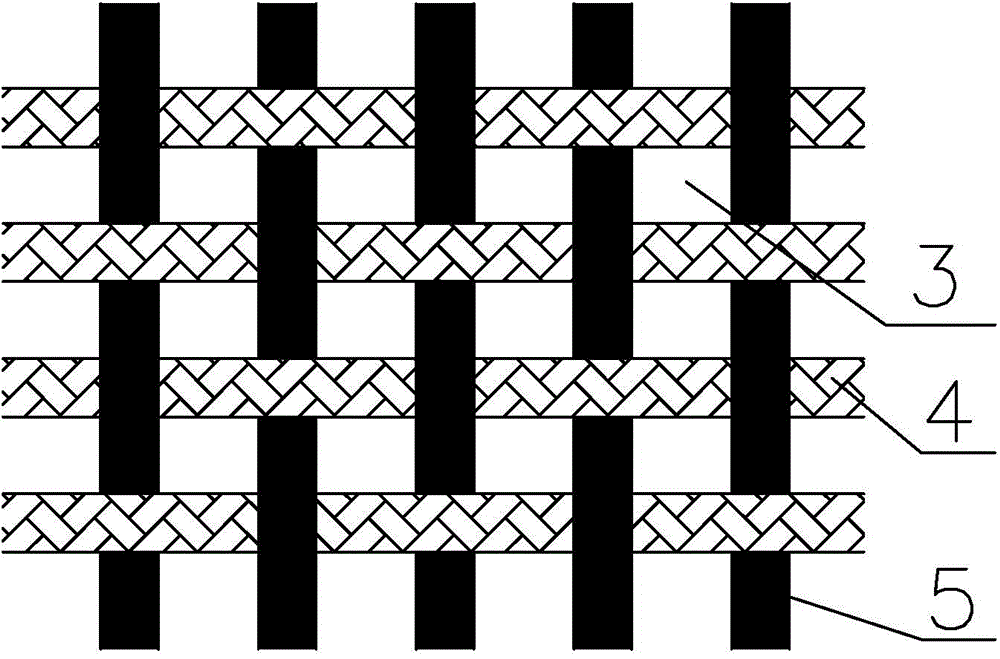 Manufacturing method of PTFE (polytetrafluoroethylene) fabric self-lubricating spherical plain bearing