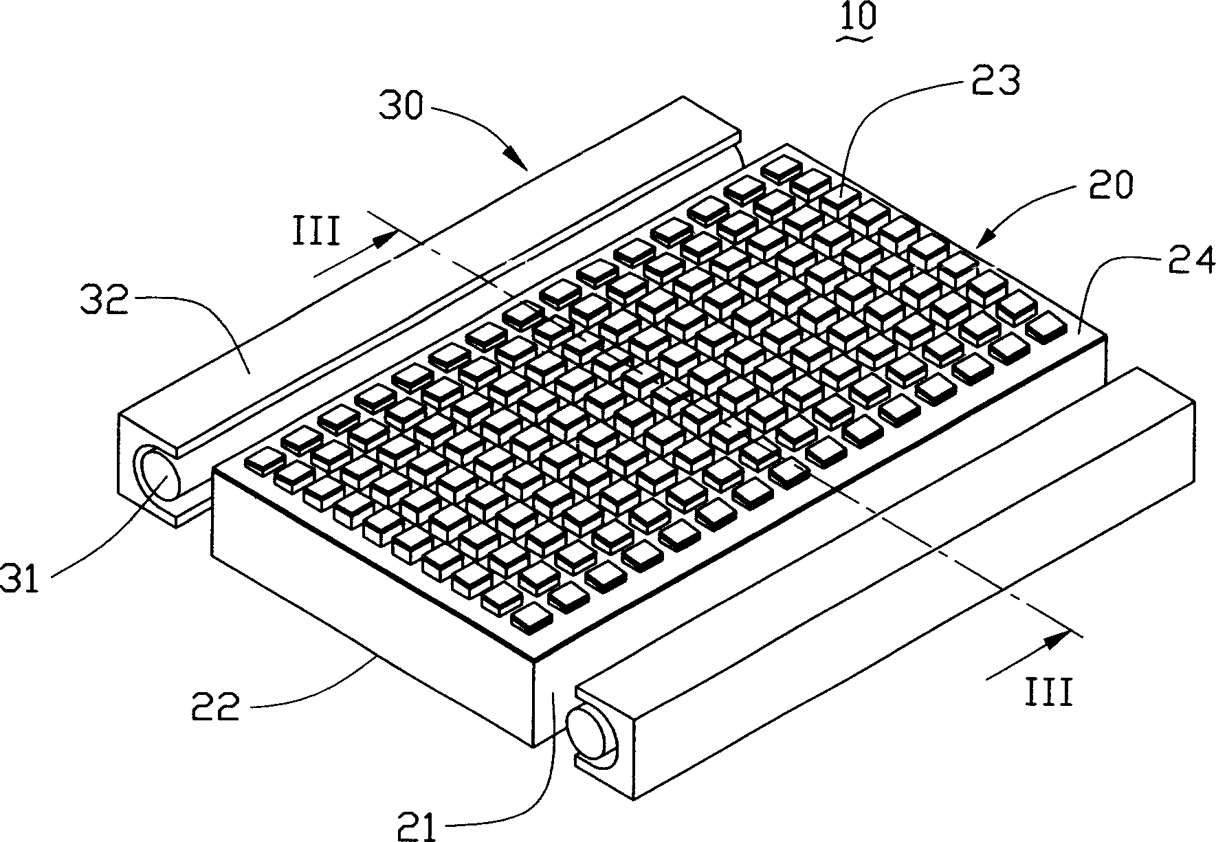 Ligh conducting plate