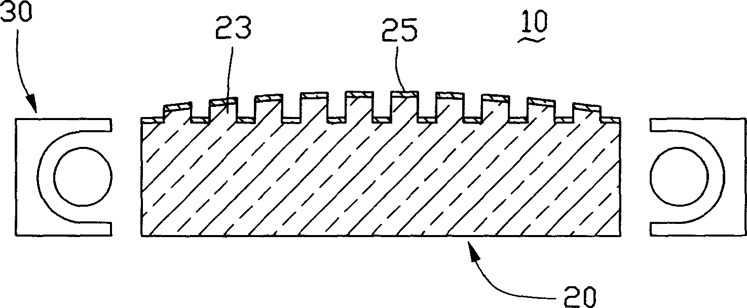 Ligh conducting plate