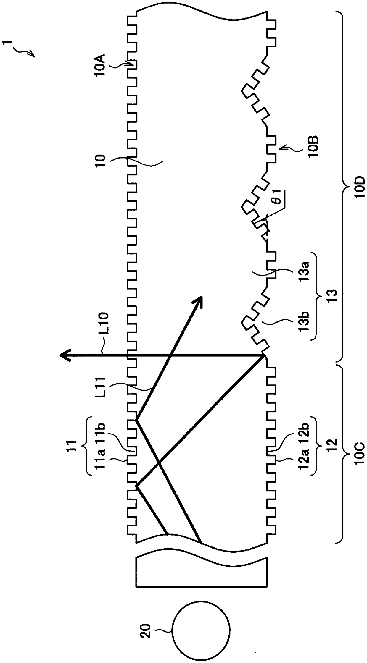 Optical body and light-emitting device