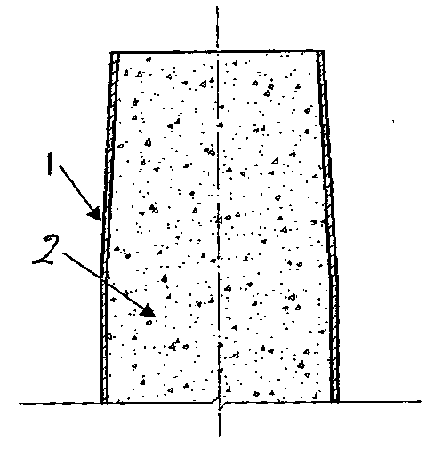 Self-stress adjustable concrete filled steel tubular column