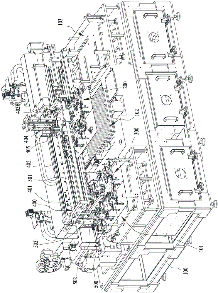 Automatic loading and unloading device