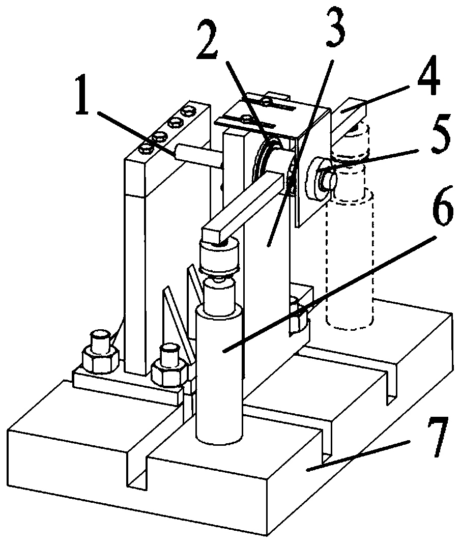 Return difference measuring device and method for harmonic gear transmission