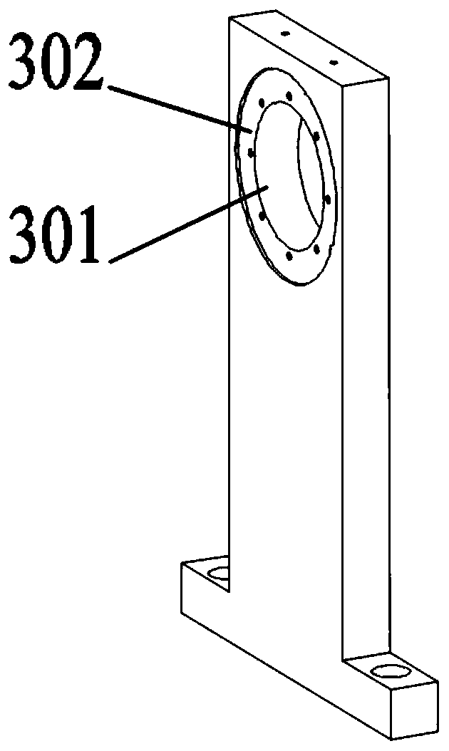 Return difference measuring device and method for harmonic gear transmission