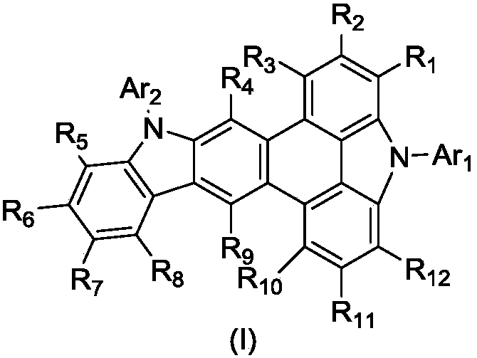 Triphenylene derivative and application thereof