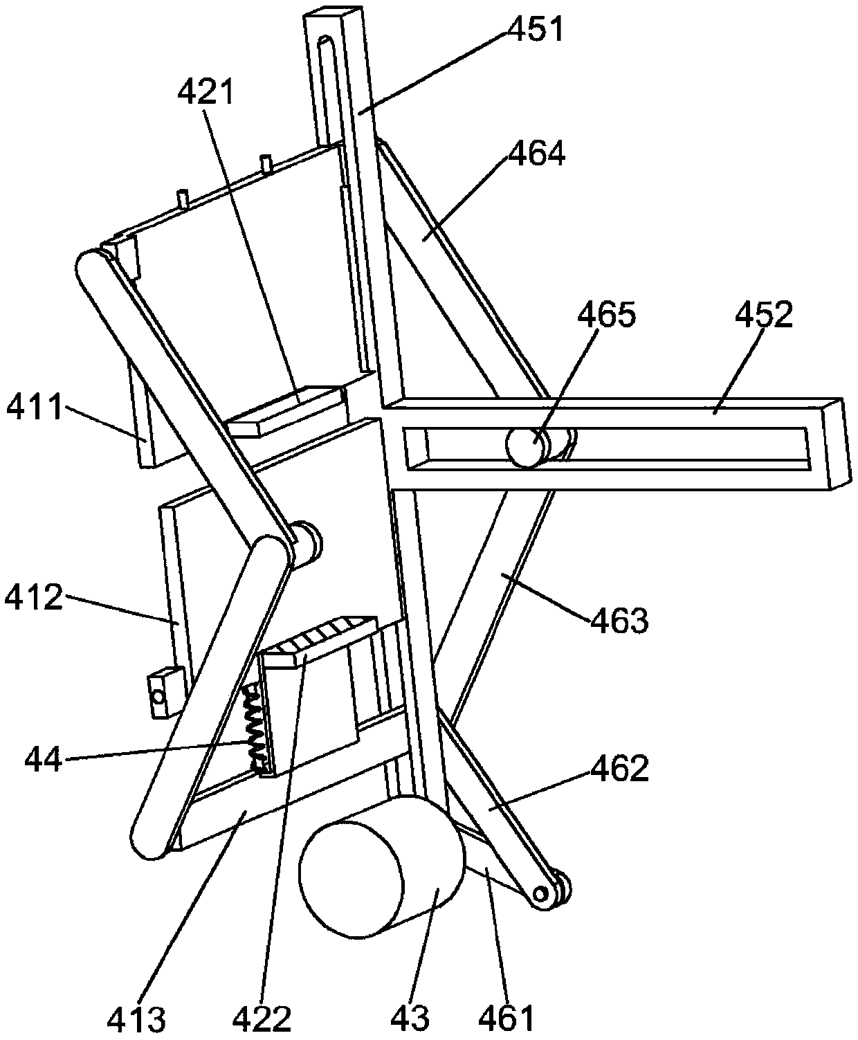 An automatic embossing device