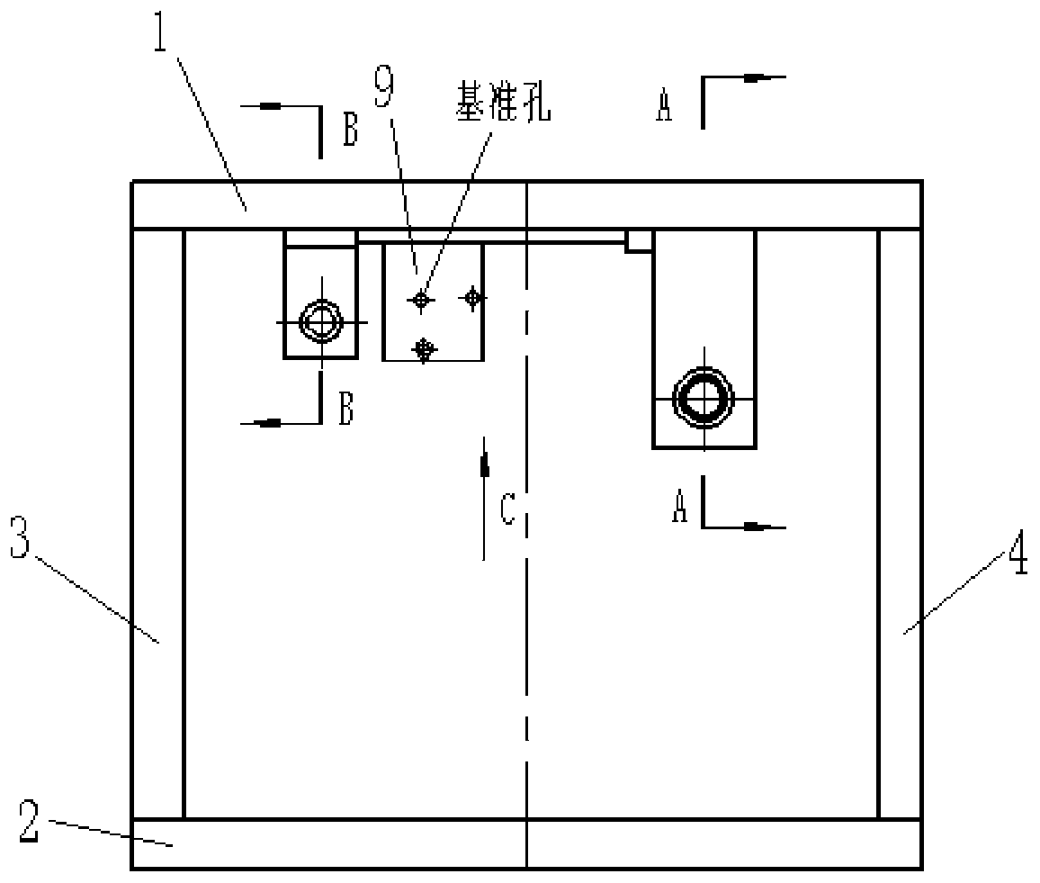 Undercarriage testing plane mounting support assembly process and tool