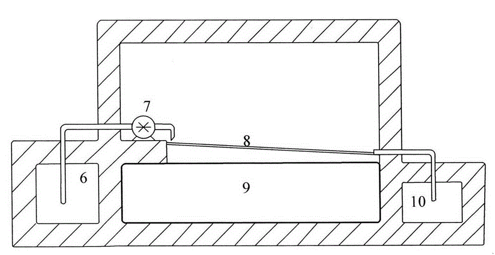 Ferrograph for ships and measurement and analysis method