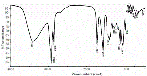 Pseudomonas strain and method for preparing composite surfactant by using same