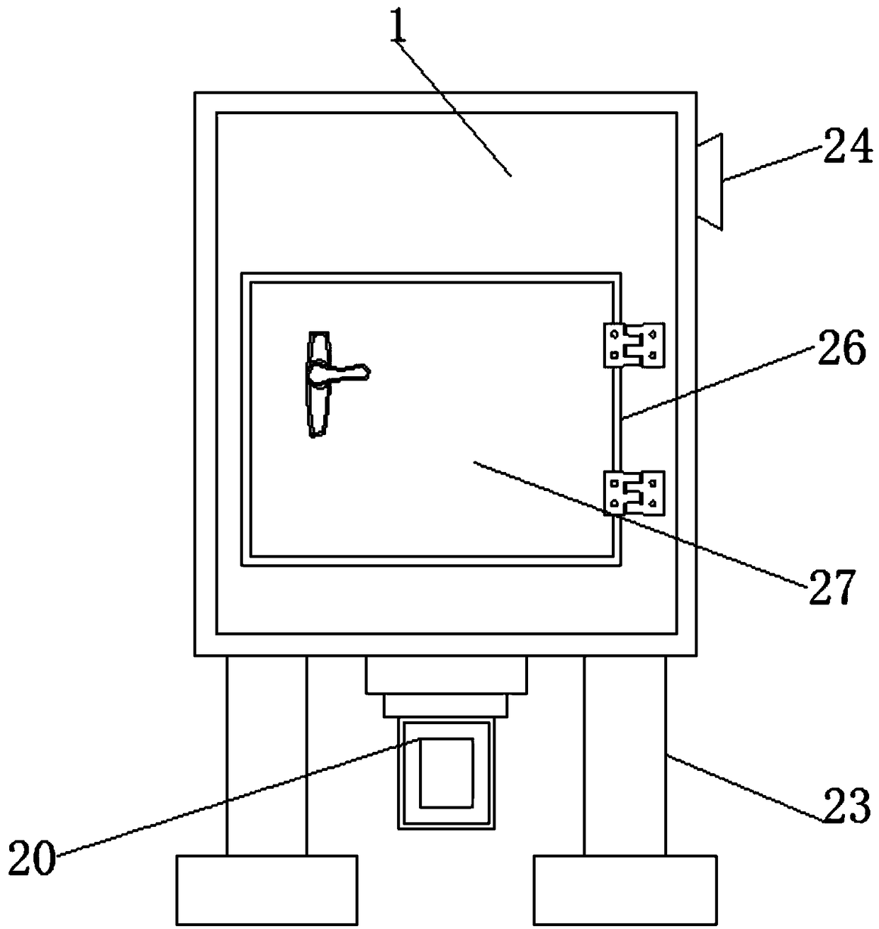 Fine dried noodle drying device capable of achieving uniform drying