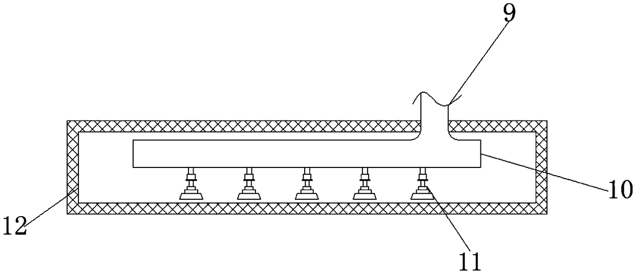 Fine dried noodle drying device capable of achieving uniform drying