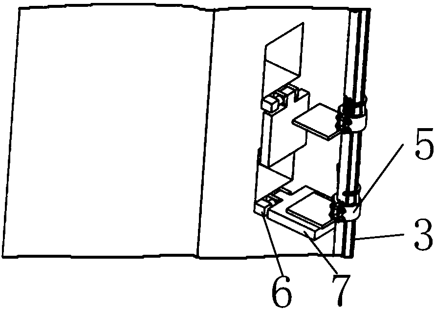 Anti-collision fire escape device for high-rise building