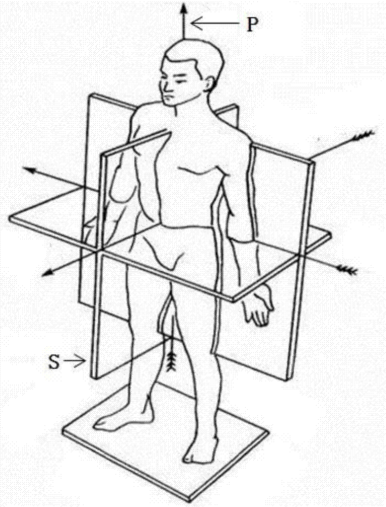 Human body step length measuring method used on wearable device and measuring device thereof