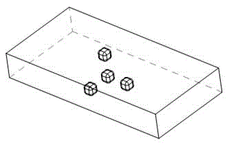 Vibration and impact test method of server chassis internal and external parameters and vibration and impact test device of server chassis internal and external parameters