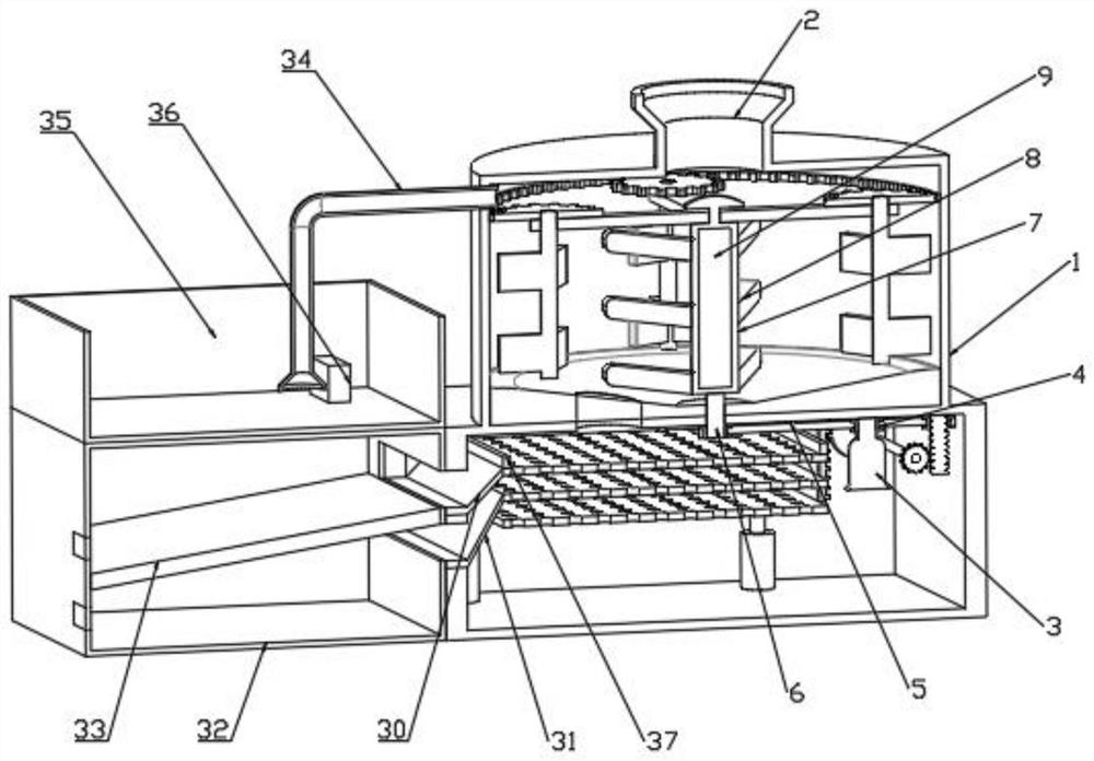 Wheat drying equipment for vital gluten processing