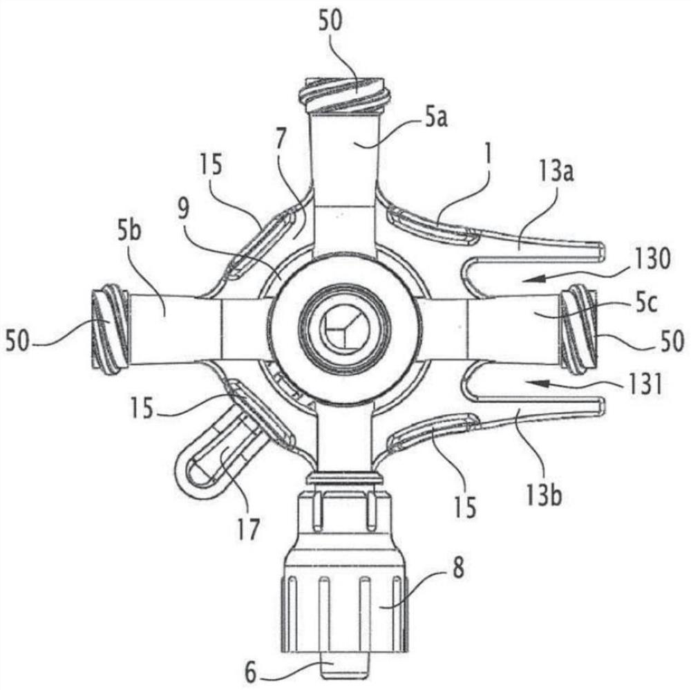 Medical stopcock, kit comprising such a stopcock, and method for preparing a mixture or emulsion