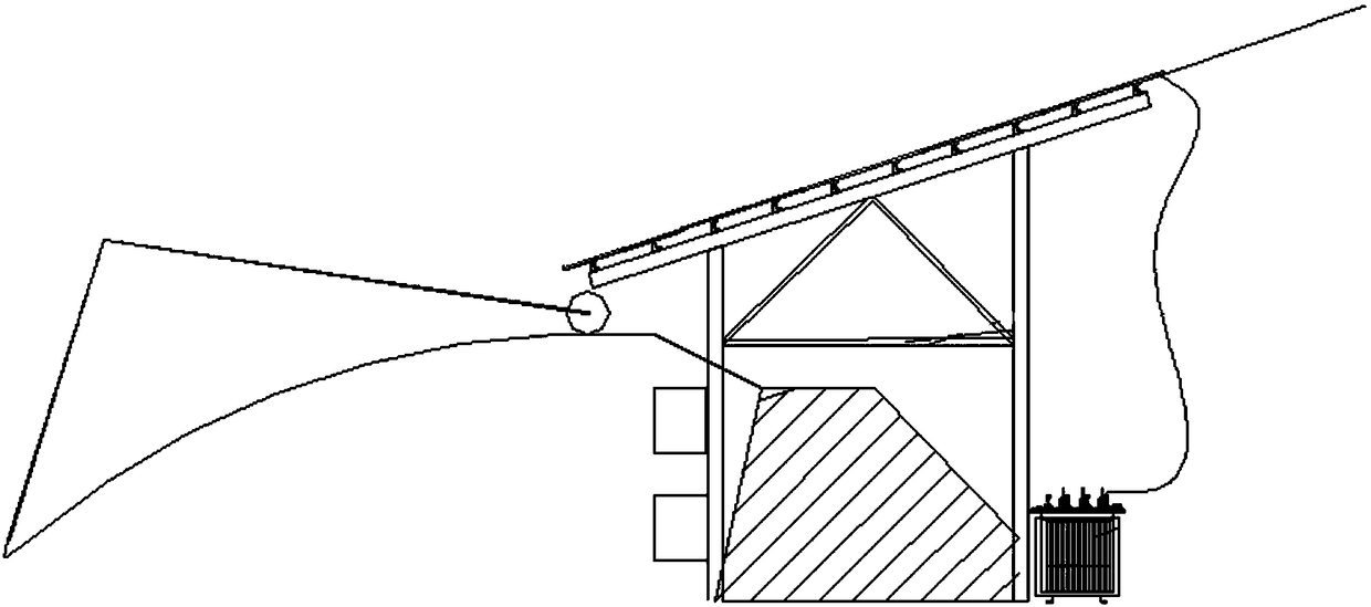 Structural fracture analysis method suitable for photovoltaic single-row greenhouse