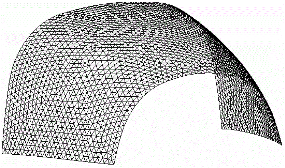 Laying spreading method for composite material