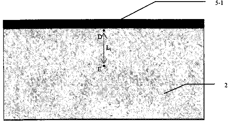 Sintering layer thickness on-line detecting method