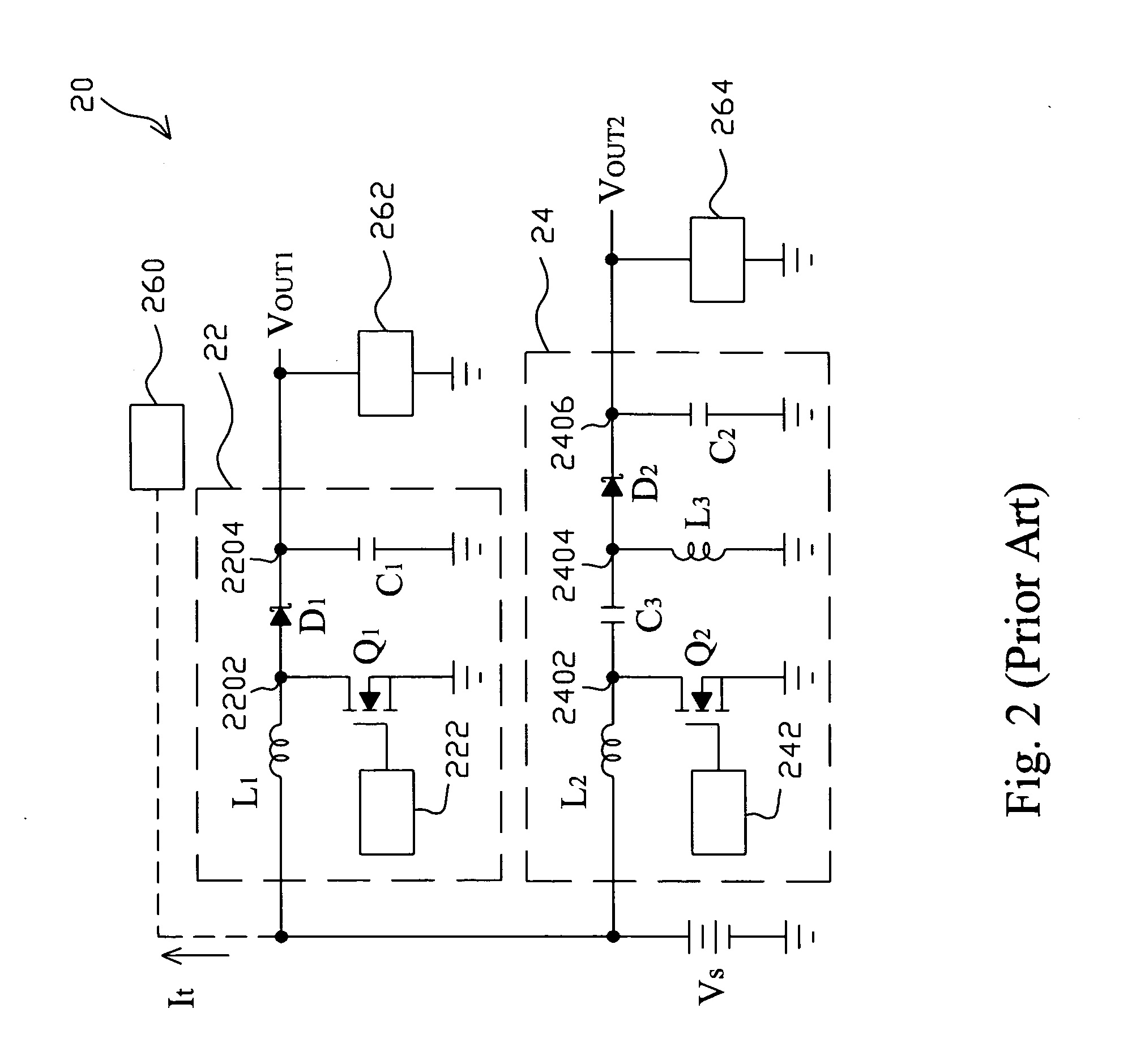 Efficiency improved voltage converter