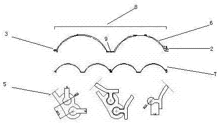 A composite super anti-corrosion anti-seepage wall material and its application method