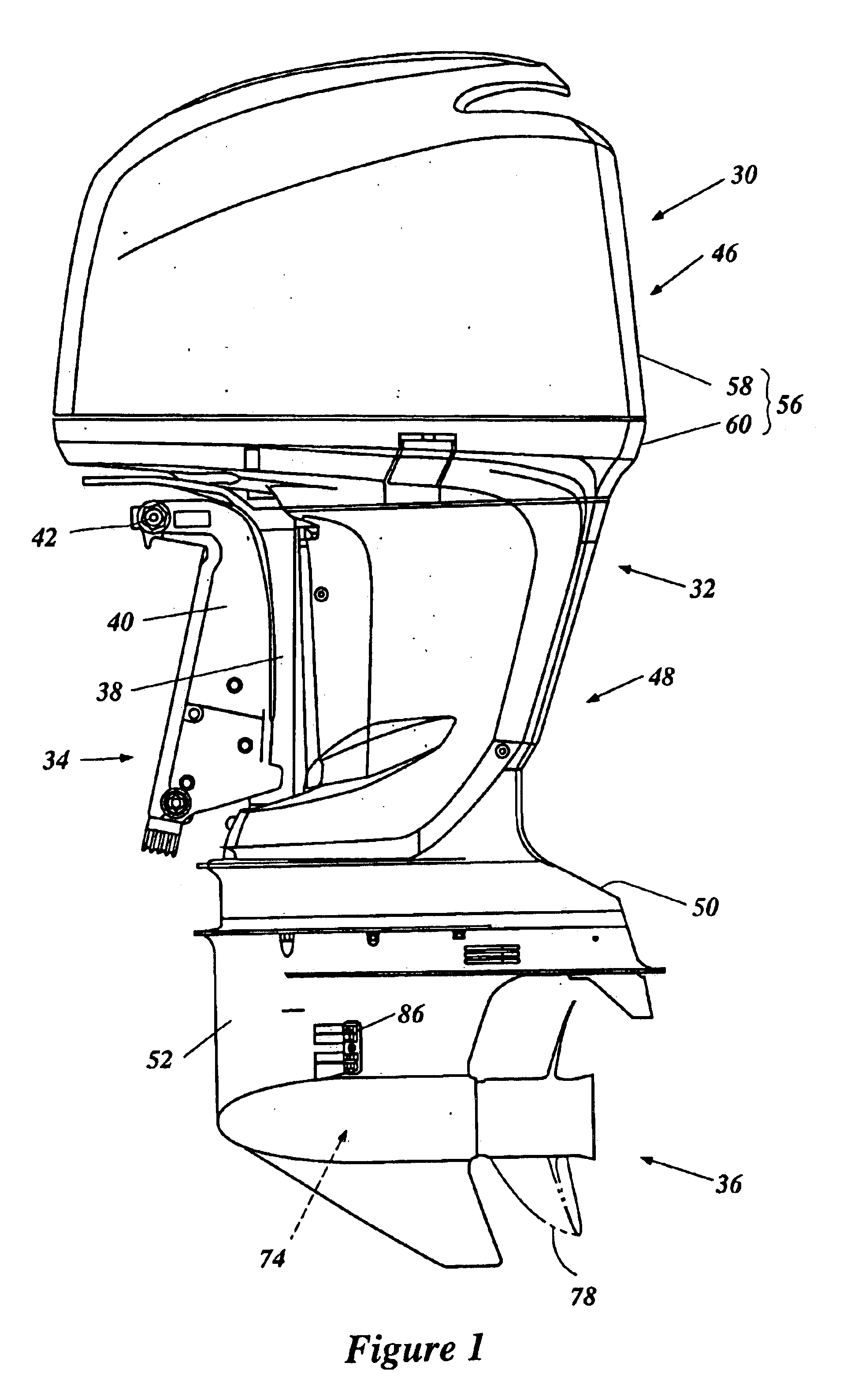 Shift mechanism for marine propulsion unit