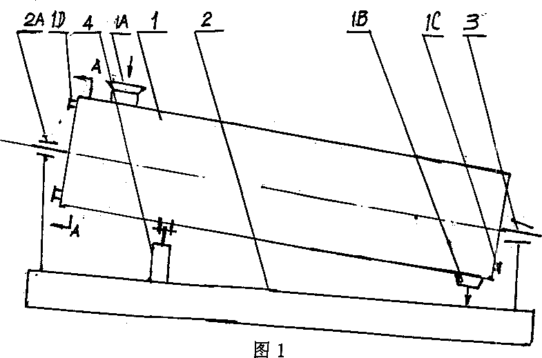 Rocking type slag-cooling machine